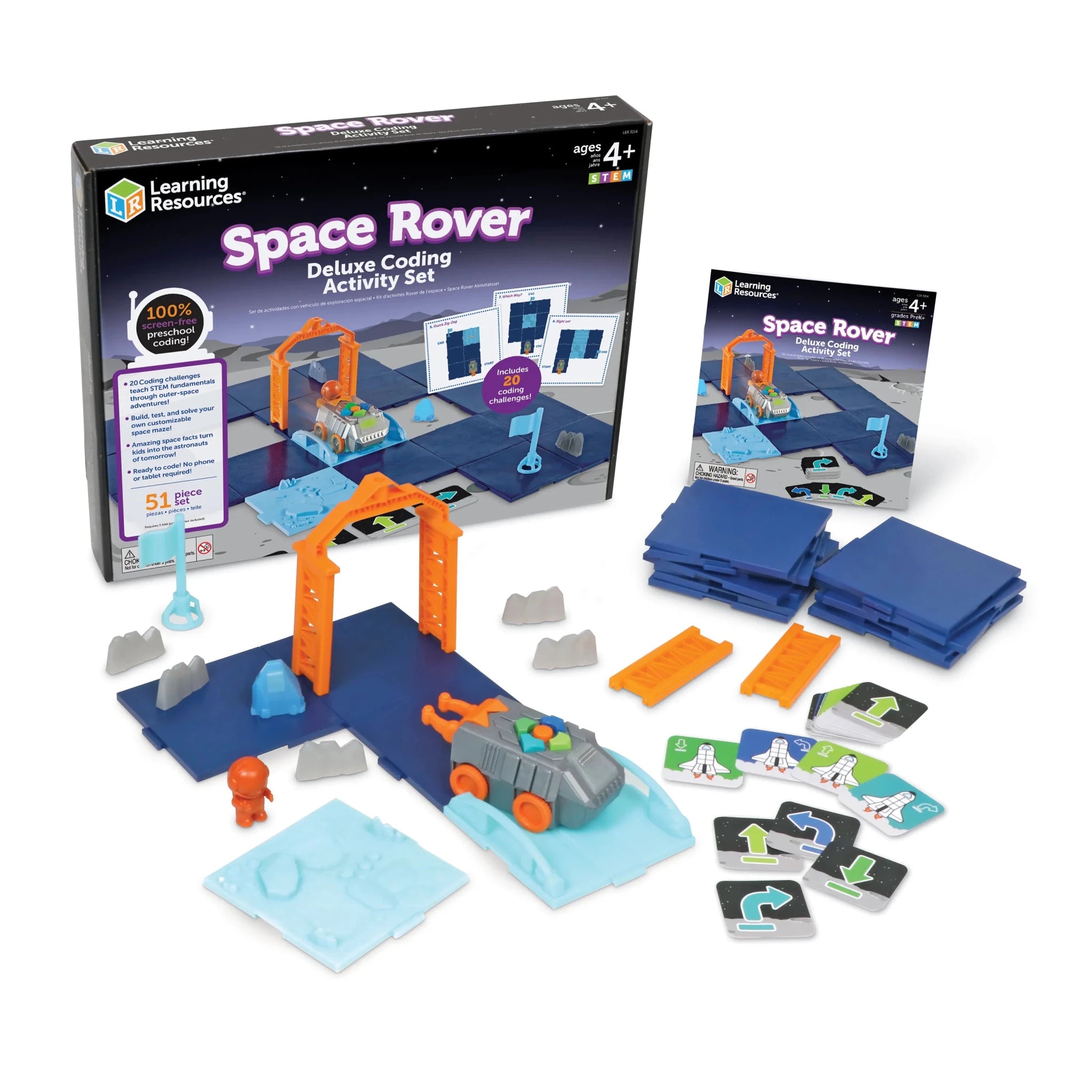Learning Resources Space Rover Deluxe Coding Activity Set Toy