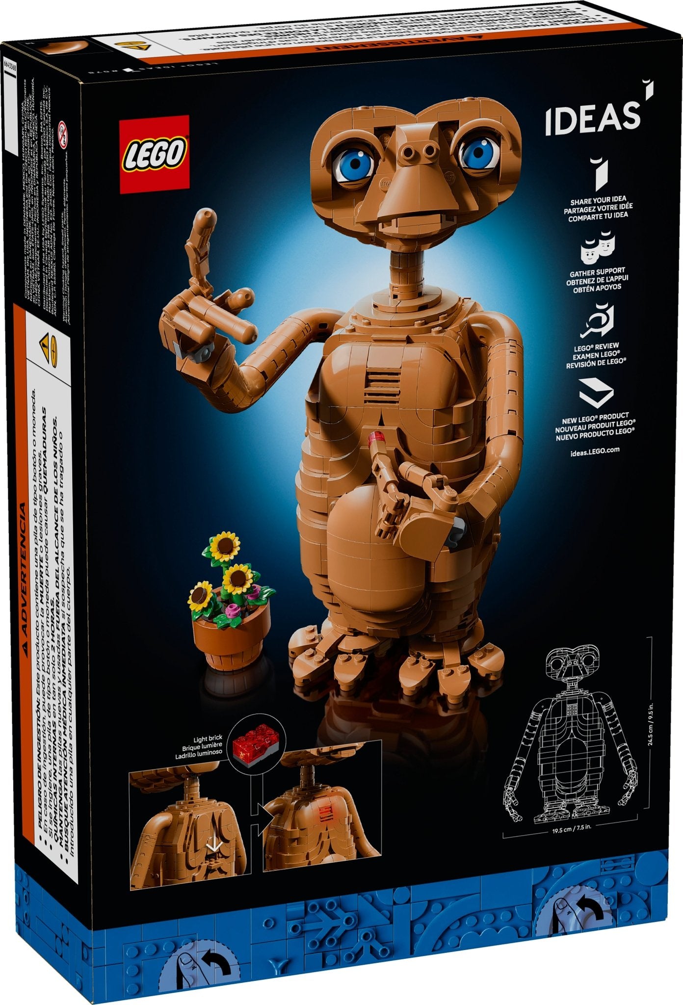 LEGO® Ideas E.T. the Extra-Terrestrial 21370 Pot - Image 2