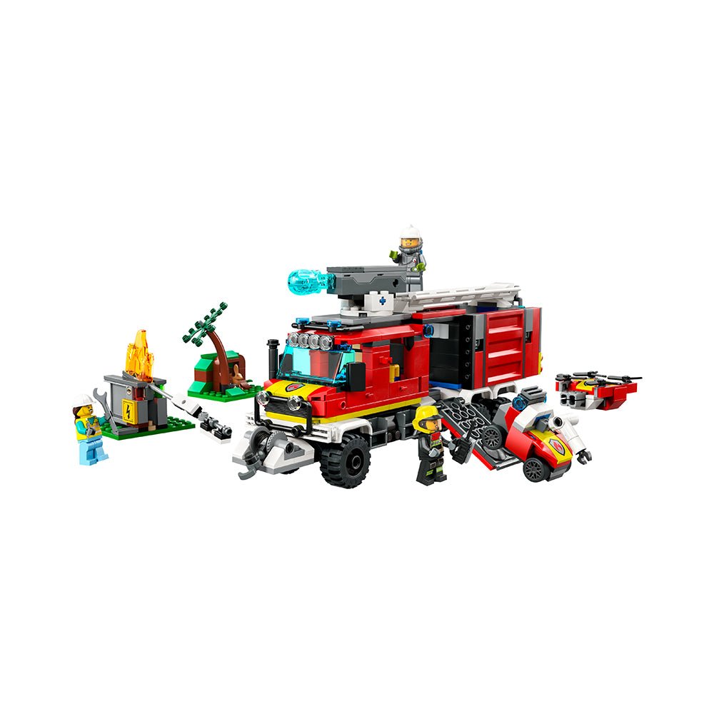 LEGO® City Fire Command Truck Toy - Image 4