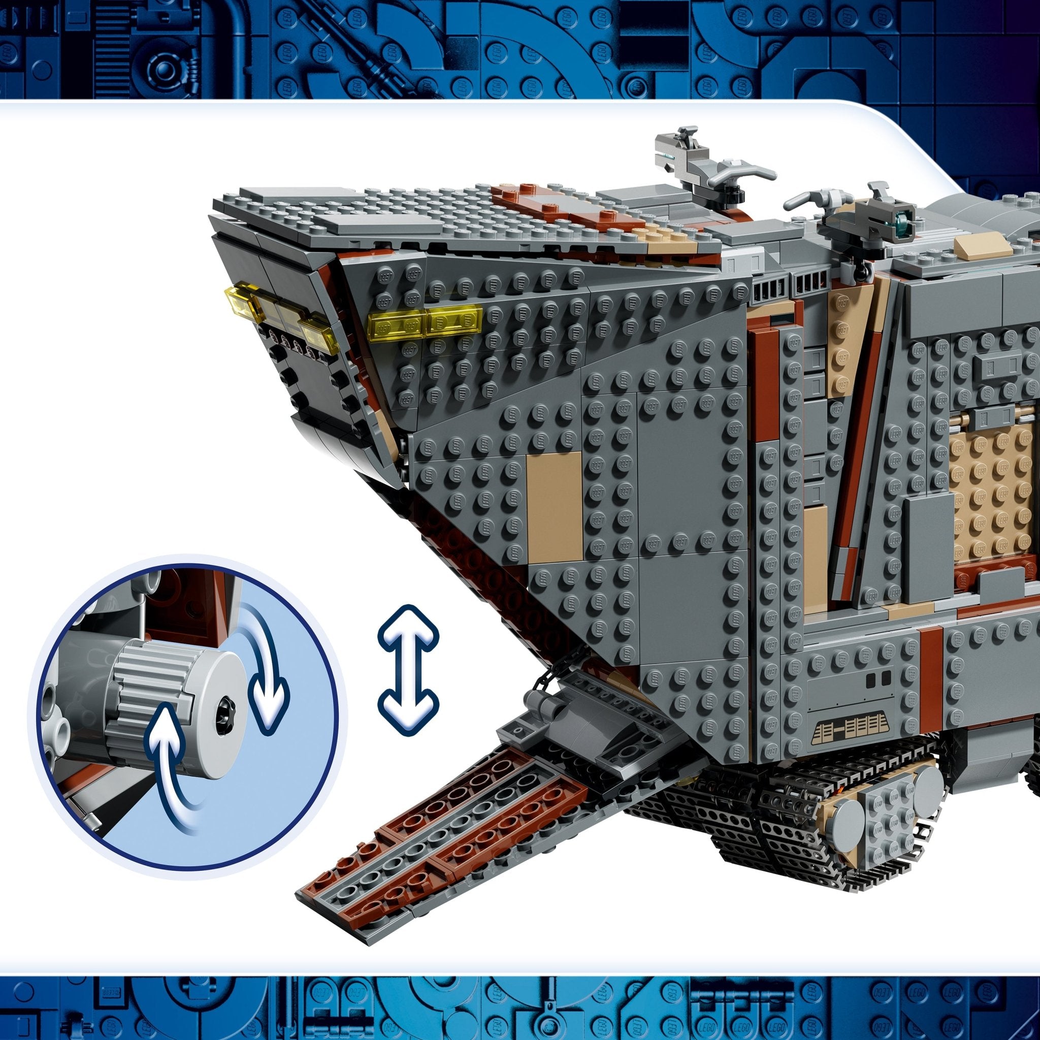 LEGO® Star Wars Offworld Sandcrawler and Mudhorn 75453 Toy - Image 5