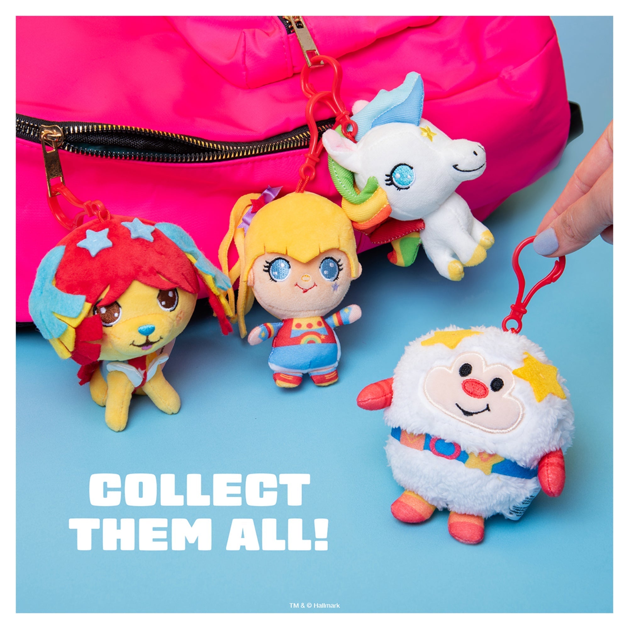 Rainbow Brite Value Plush Backpack Clip - Starlite Toy - Image 2