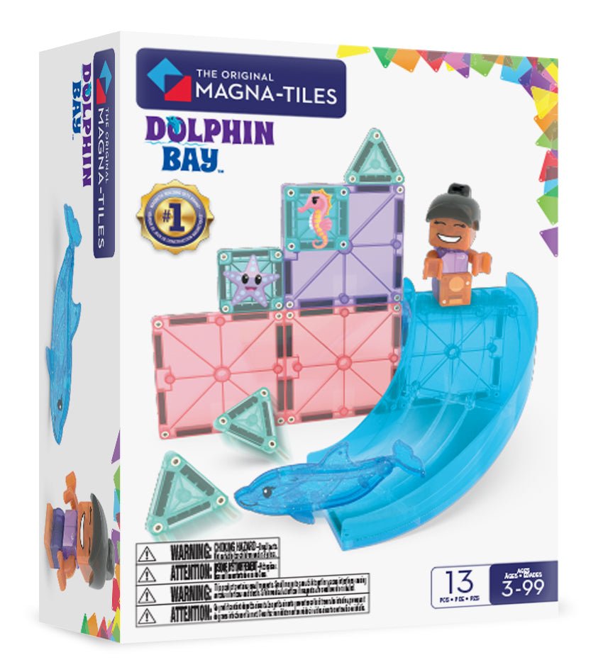 The Original MAGNA-TILES® Dolphin Bay 13-Piece