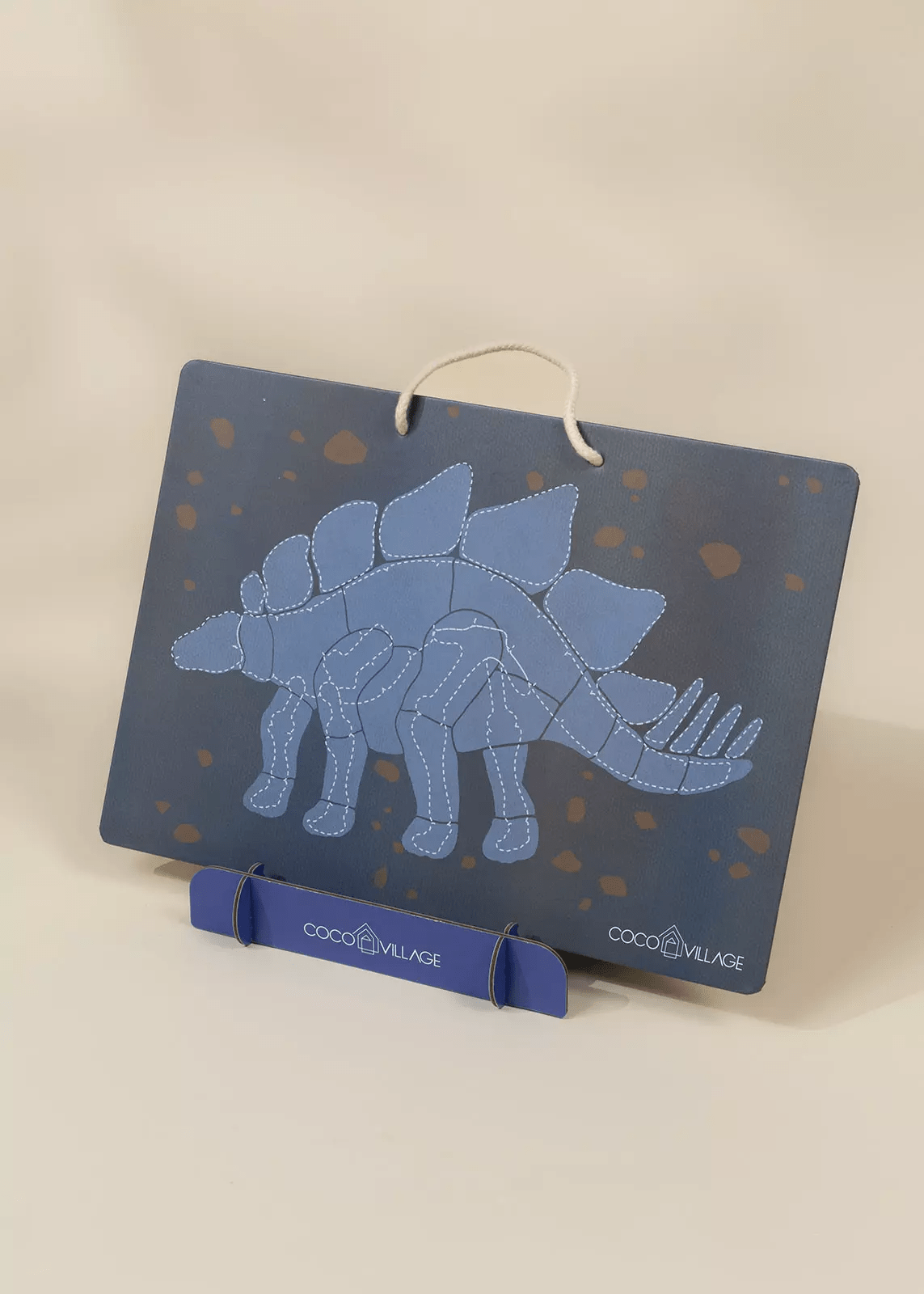 Coco Village Magnetic Interactive Board – Meet the Stegosaurus (Multi Language) Puzzle - Image 2
