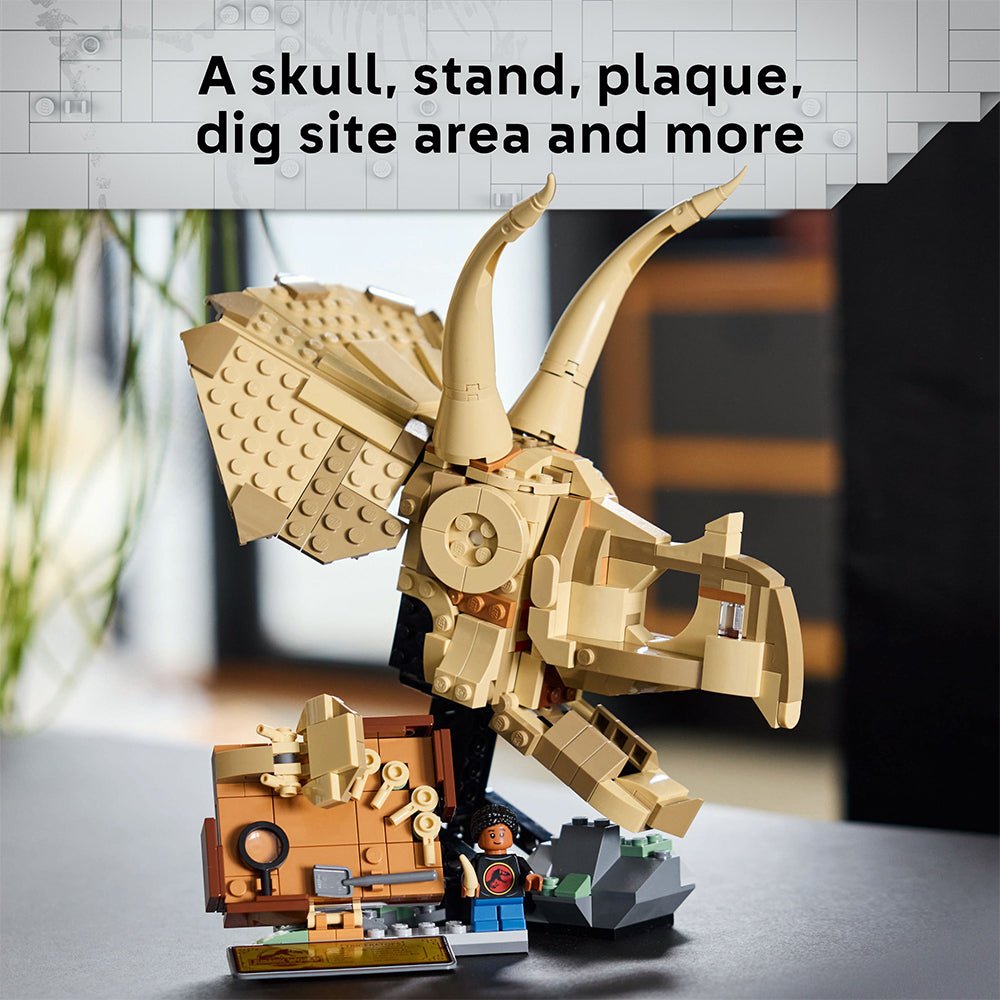 LEGO® Jurassic World Dinosaur Fossils: Triceratops Skull Plate - Image 2