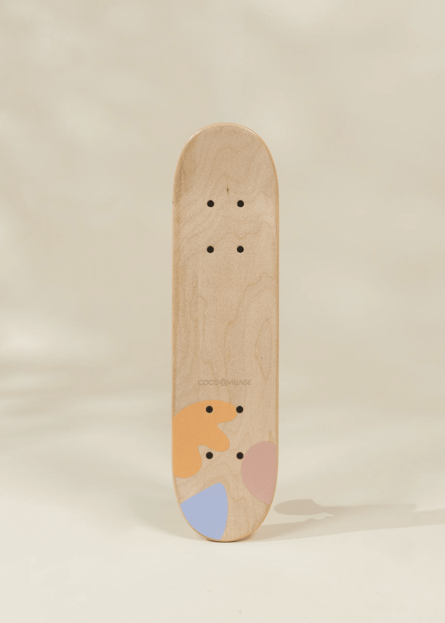 Coco Village Kids’ Wooden Classic Skateboard – Groovy Toy - Image 2
