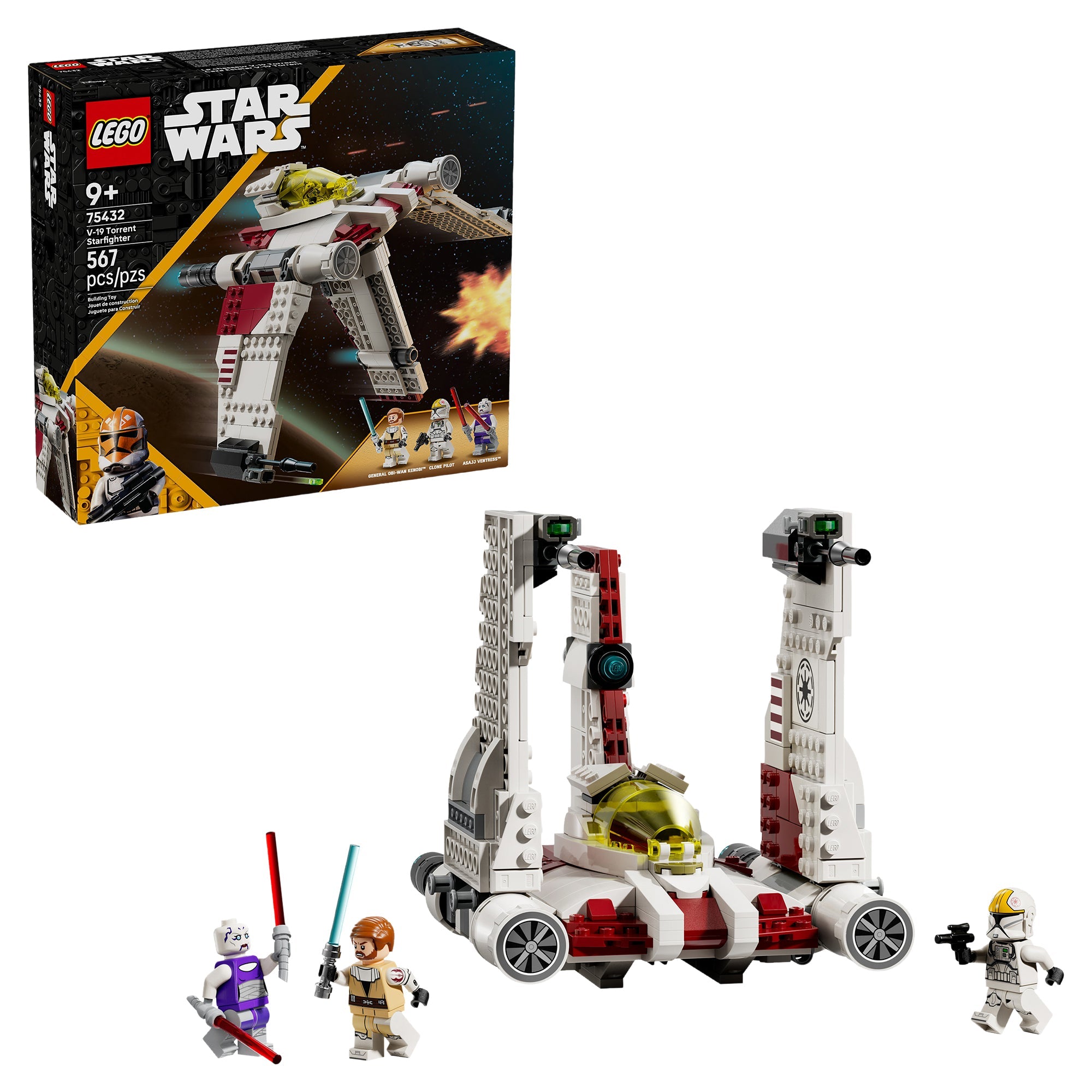 LEGO® Star WarsTM V-19 Torrent Starfighter 75432 Toy