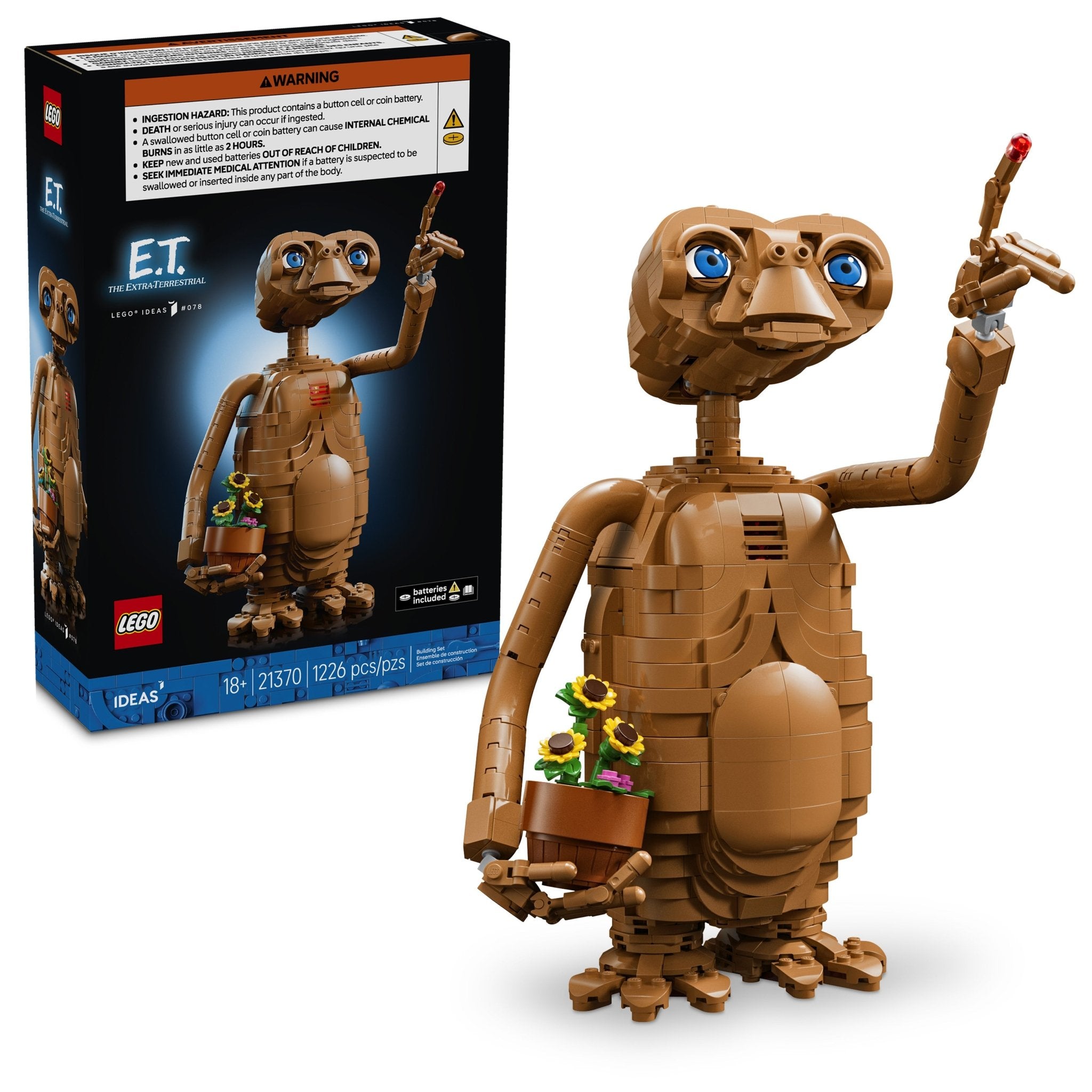 LEGO® Ideas E.T. the Extra-Terrestrial 21370 Pot