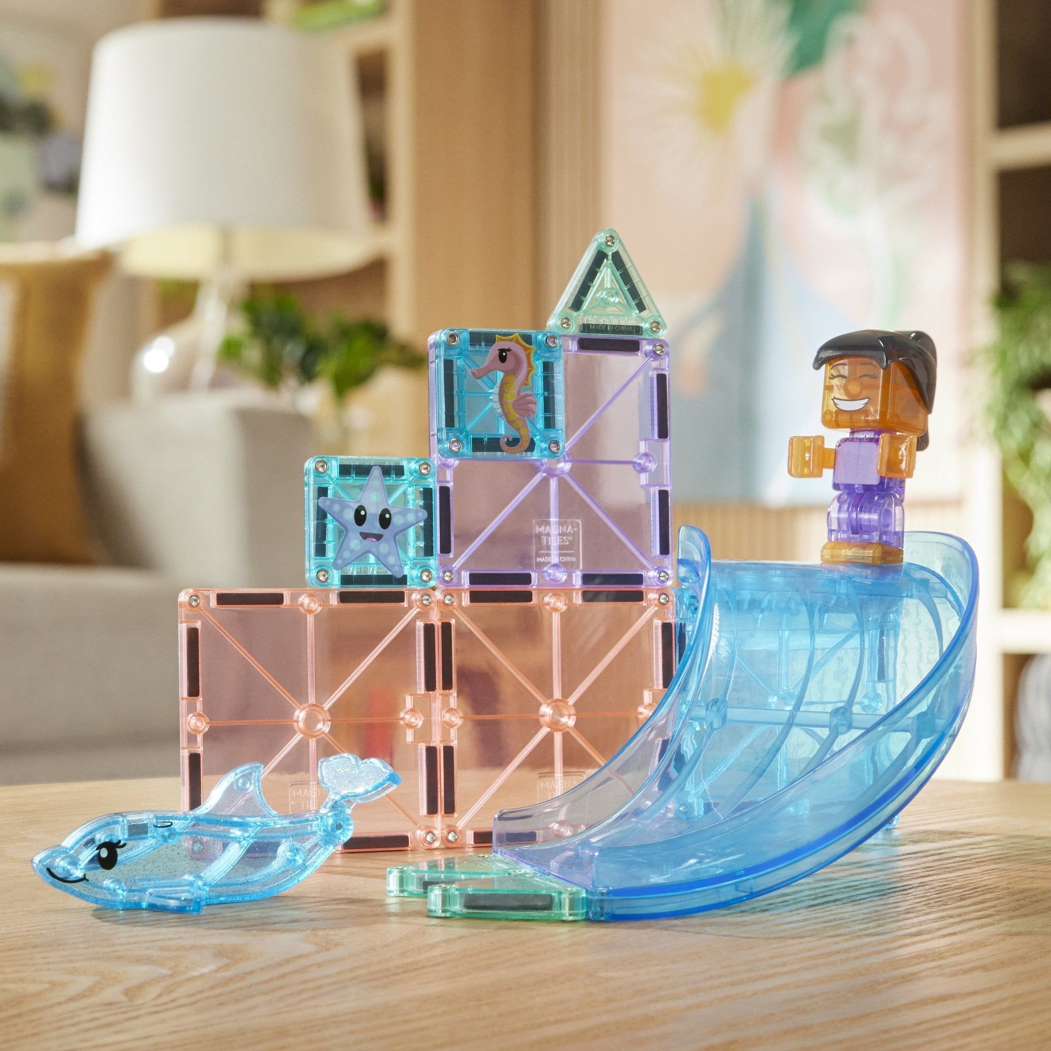 The Original MAGNA-TILES® Dolphin Bay 13-Piece - Image 2