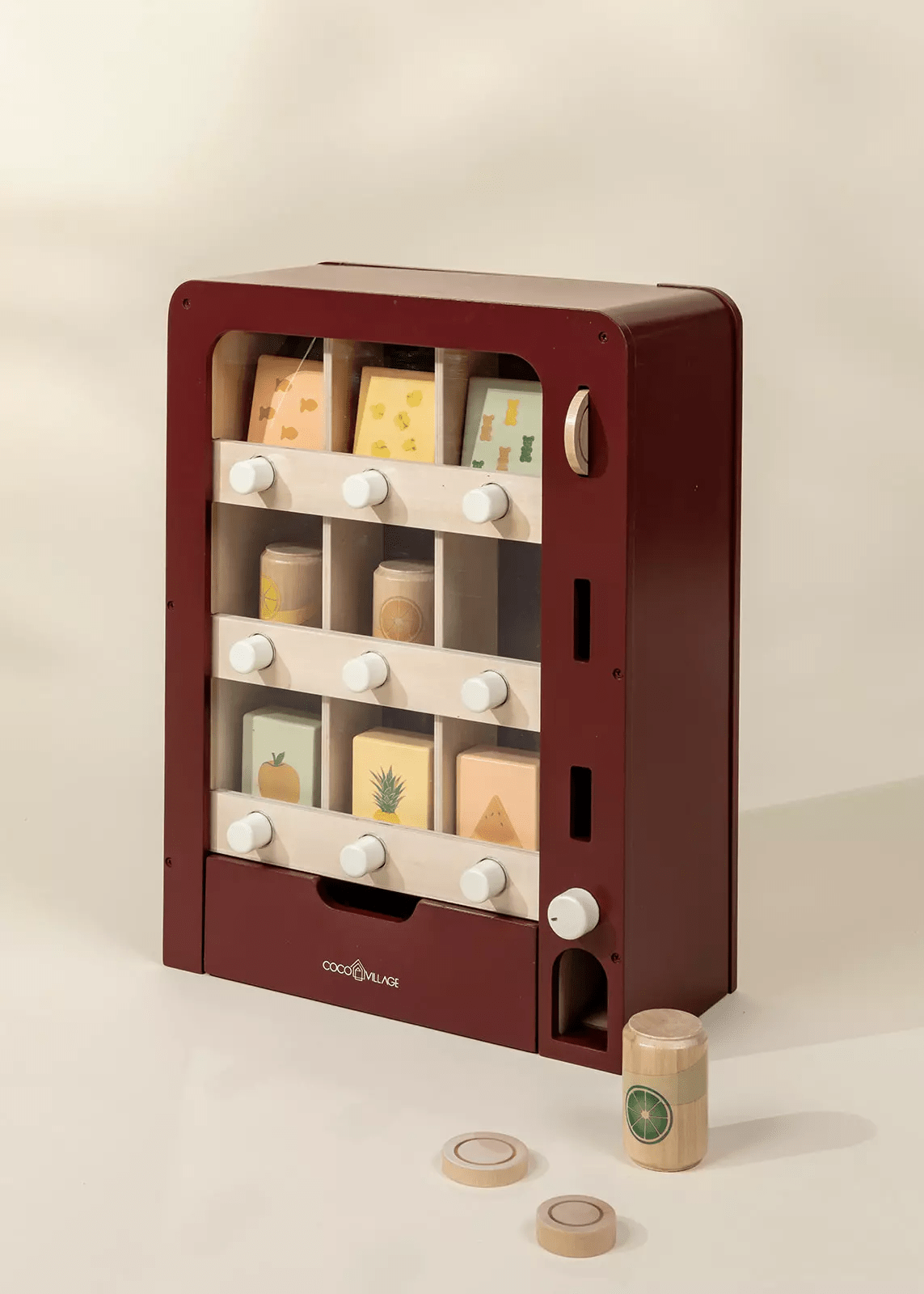 Coco Village Wooden Play Vending Machine Toy - Image 2