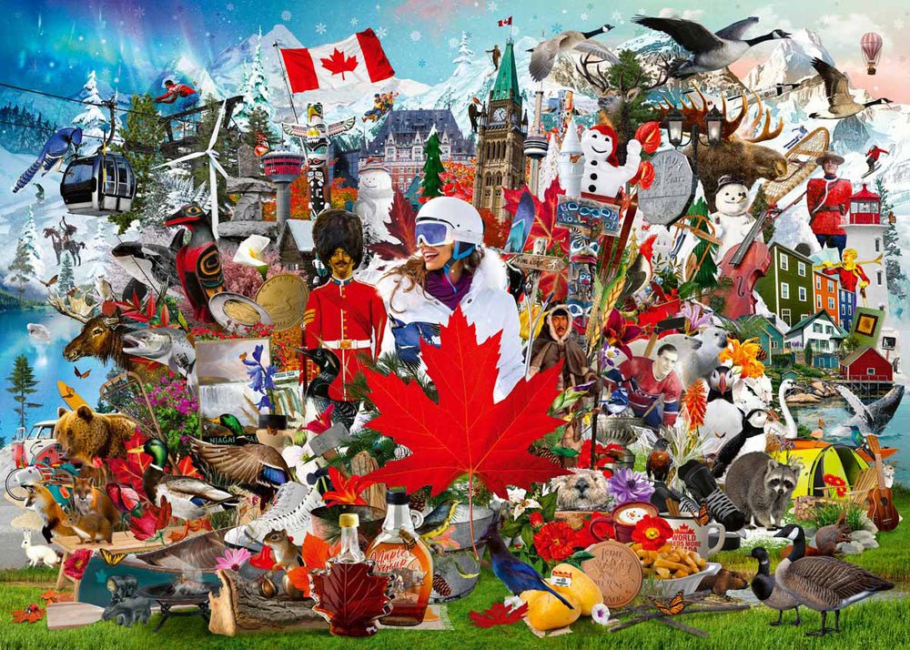 Ravensburger Oh, Canada! 1000 pc Puzzle - Image 2