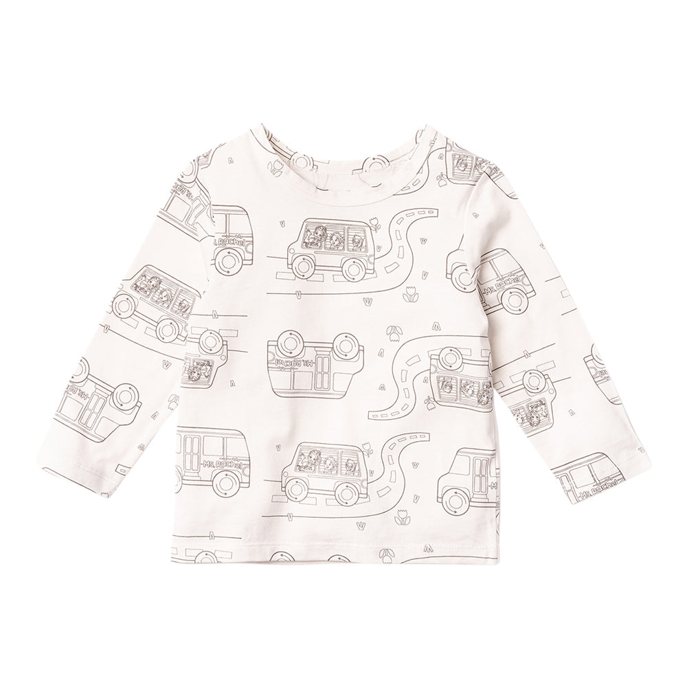 Ms.Rachel Colour Me Tee - School Bus / 5-6y