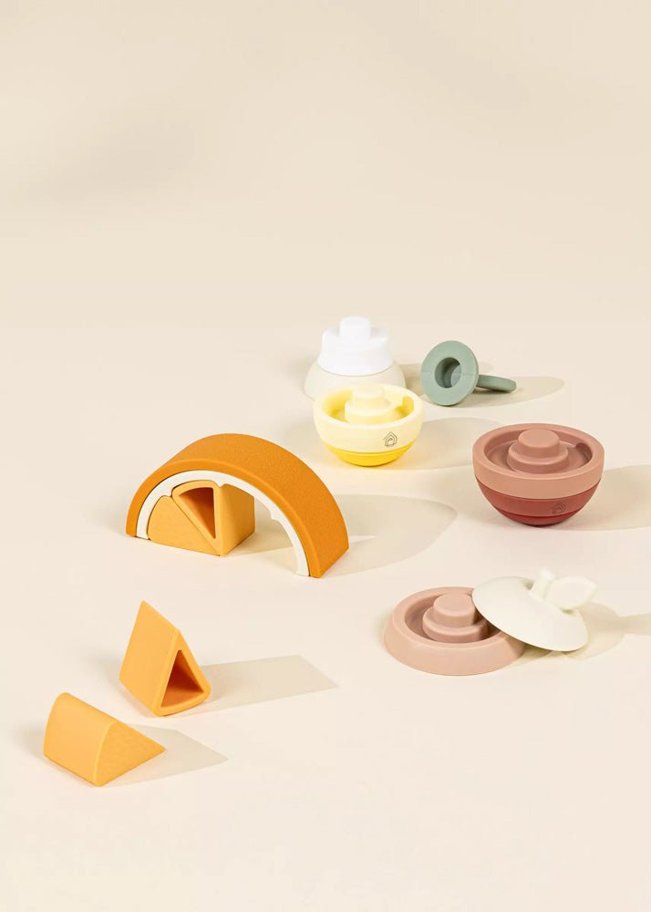 Coco Village 3 Sets of Silicone Stackable Fruits (16 pcs) Cup - Image 3