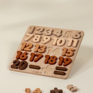 Coco Village Wooden Numbers Set Puzzle
