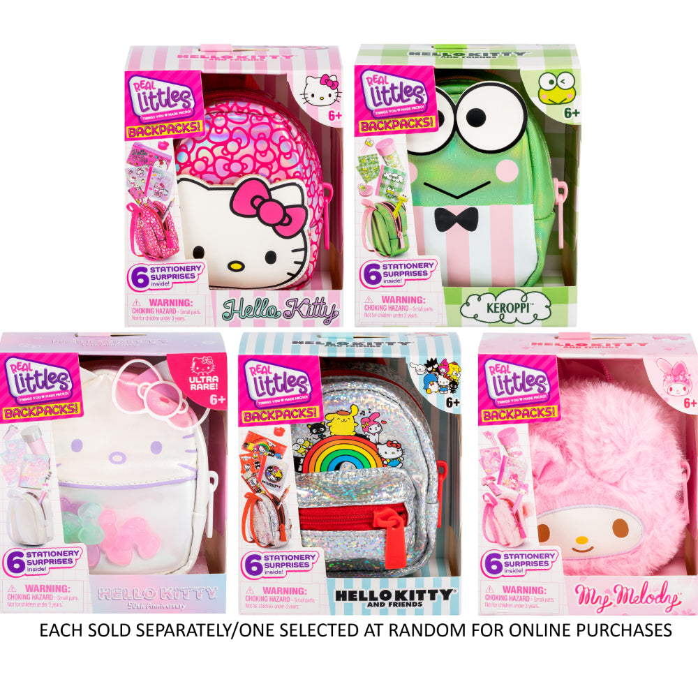 Real Littles Sanrio Backpack S2 Asst Bag