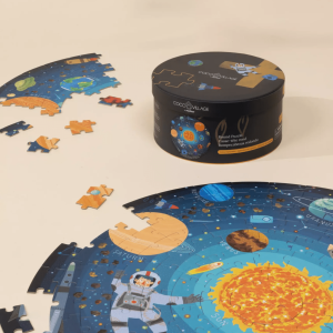 Coco Village Round Puzzle - Galaxy Exploration - 150pcs Toy