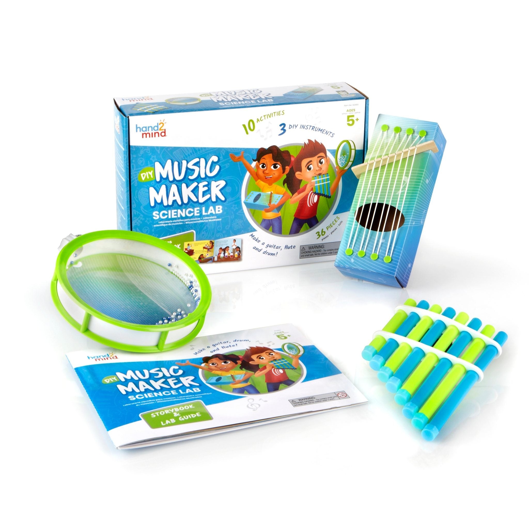 Hand2Mind Music Maker Science Lab Kit Pan - Image 3