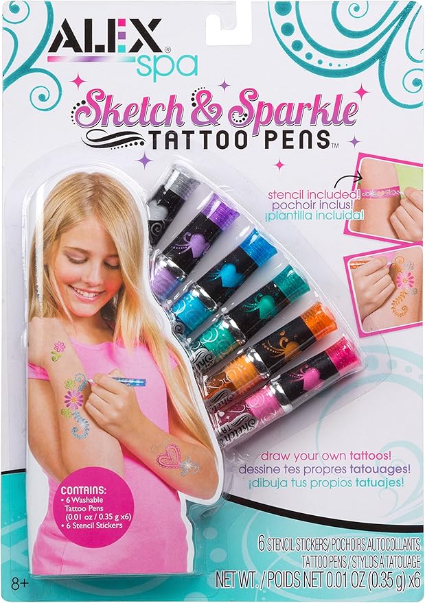 Sketch & Sparkle Tattoo Pens Soap