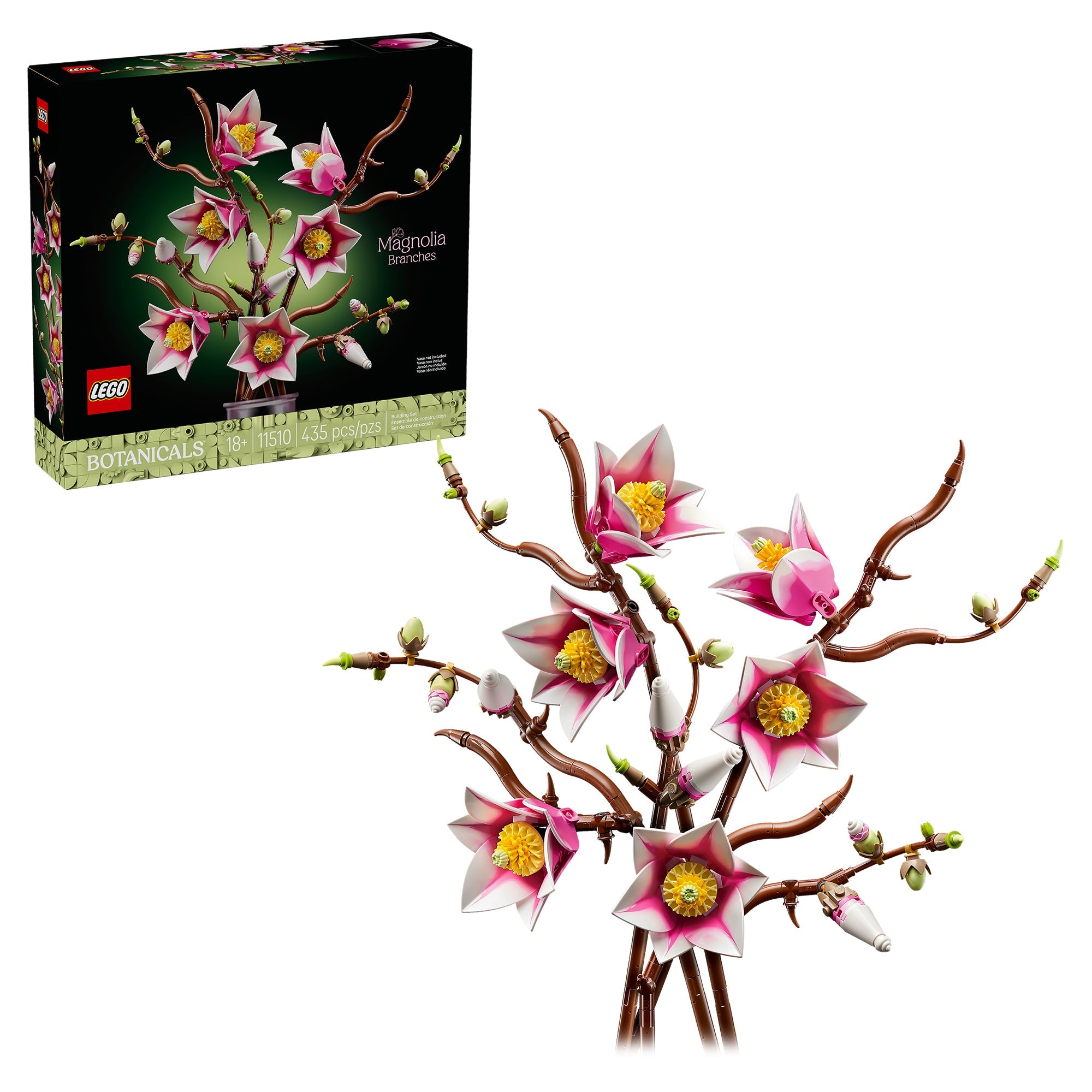 LEGO® Botanicals Magnolia Branches 11510 Cream