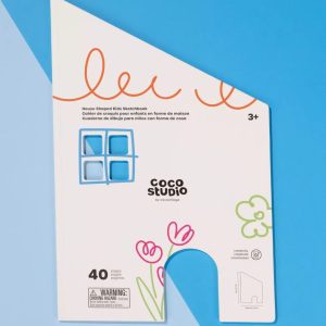 Coco Village House Shaped Kids Sketchbook (40 pages) Toy