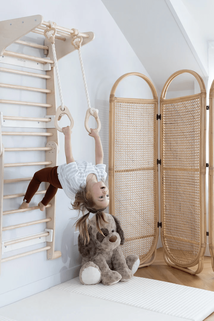 Coco Village Exercise rings for Swedish Wall Climber Toy