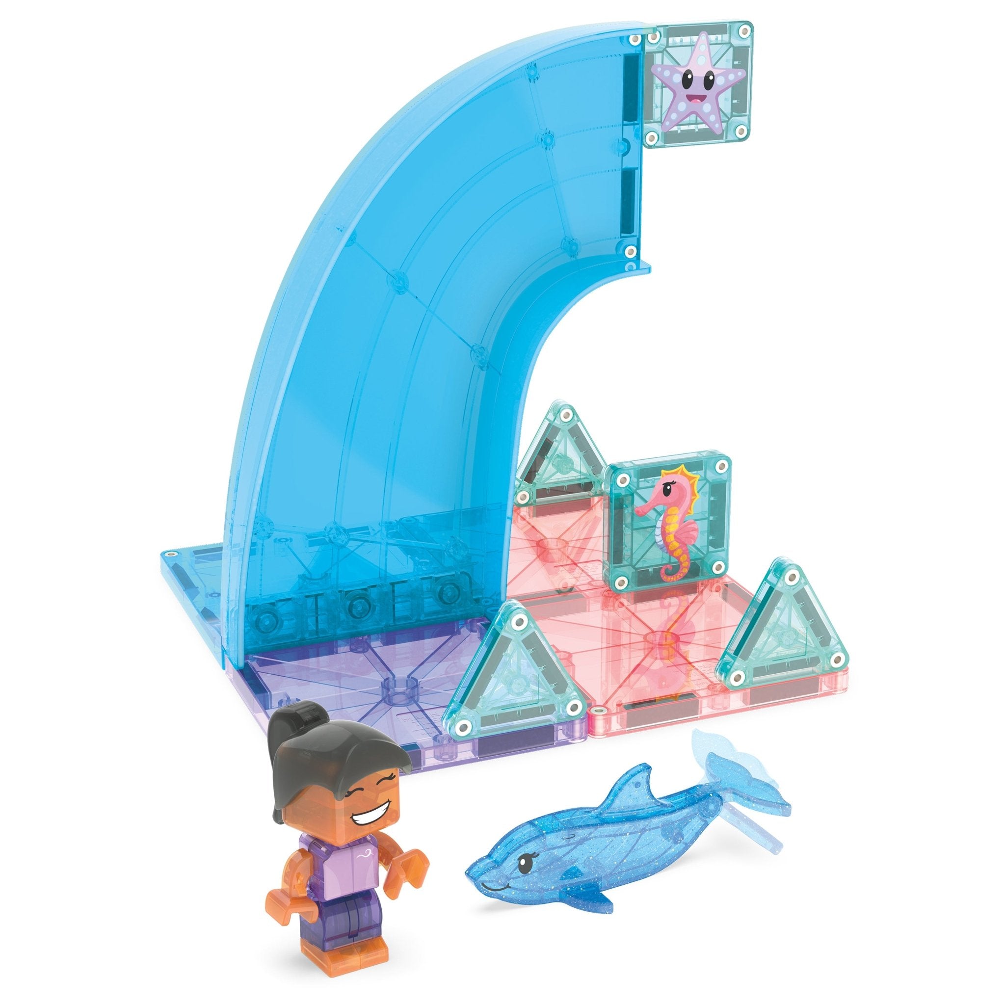 The Original MAGNA-TILES® Dolphin Bay 13-Piece - Image 5