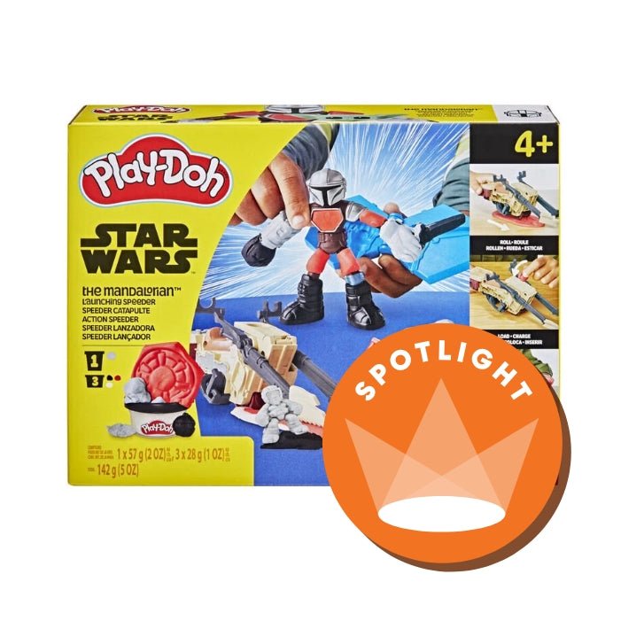 Play-Doh - Star Wars - The Mandalorian Launching Speeder Toy