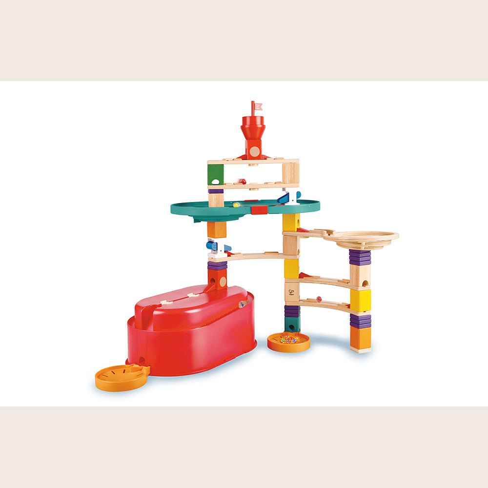 Hape Quadrilla Stack Track Bucket Set Bag - Image 6