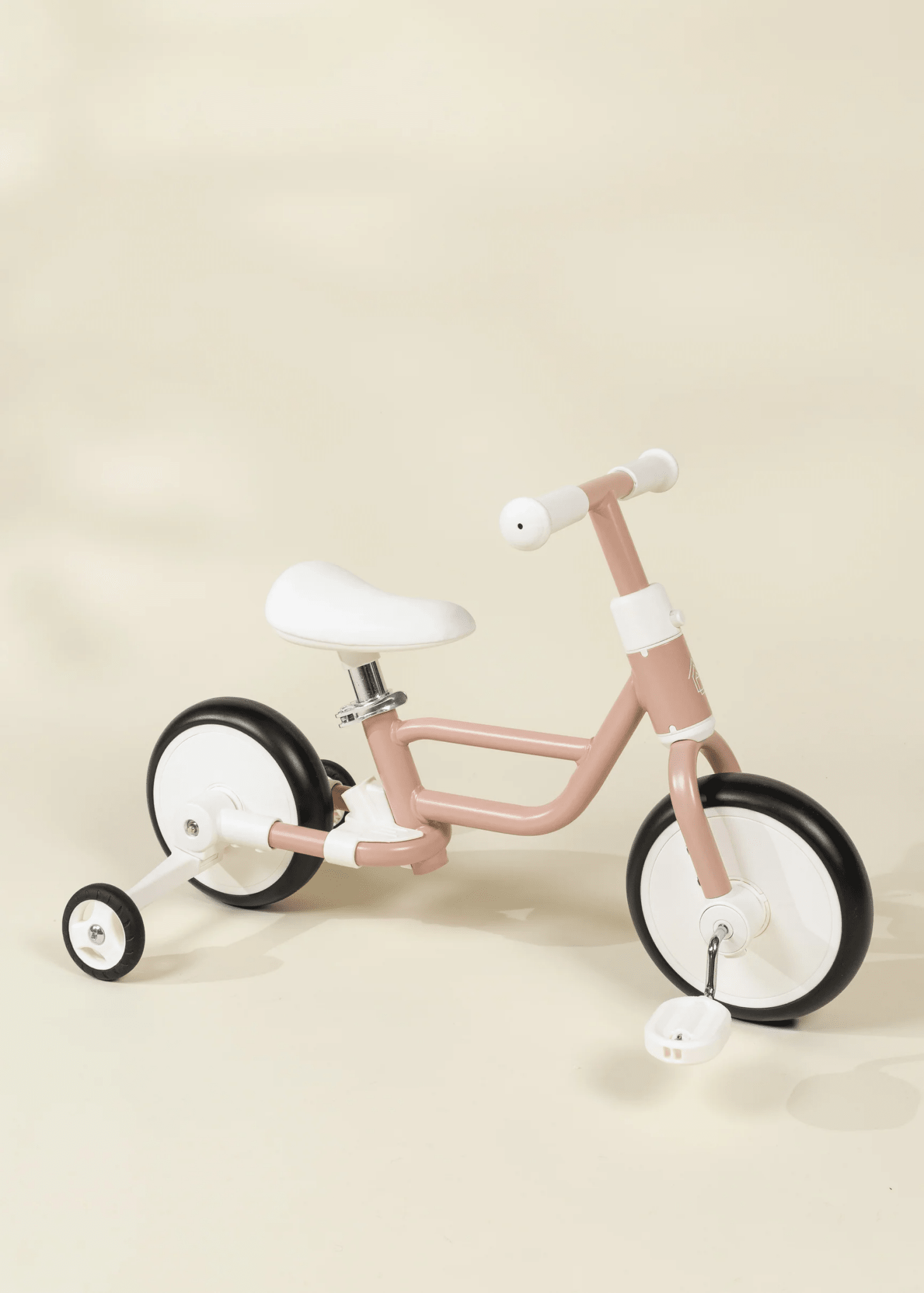 Coco Village 4-in-1 Tricycle with Push Handle & Training Wheels - Petunia Bike - Image 2