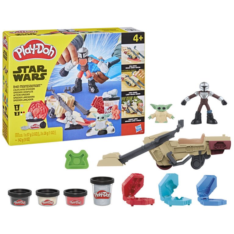 Play-Doh - Star Wars - The Mandalorian Launching Speeder Toy - Image 3