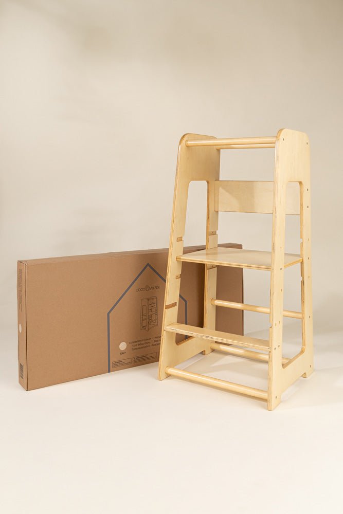 Coco Village Educational Tower - Natural Wood Soap - Image 12