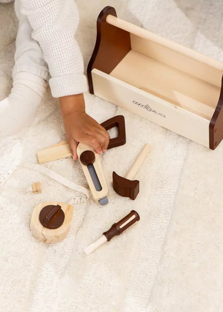 Coco Village Wooden Tool Playset Soap - Image 4