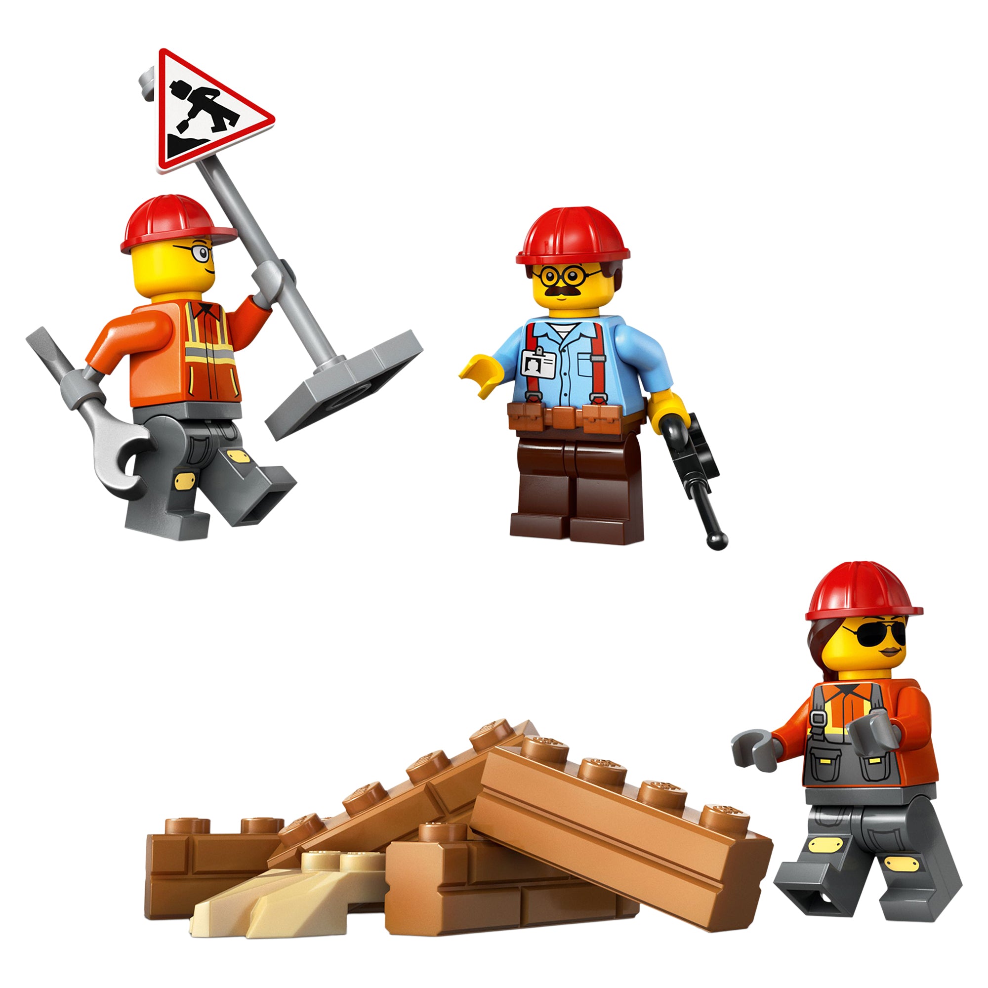 LEGO® City Yellow Bulldozer 60466 Toy - Image 8