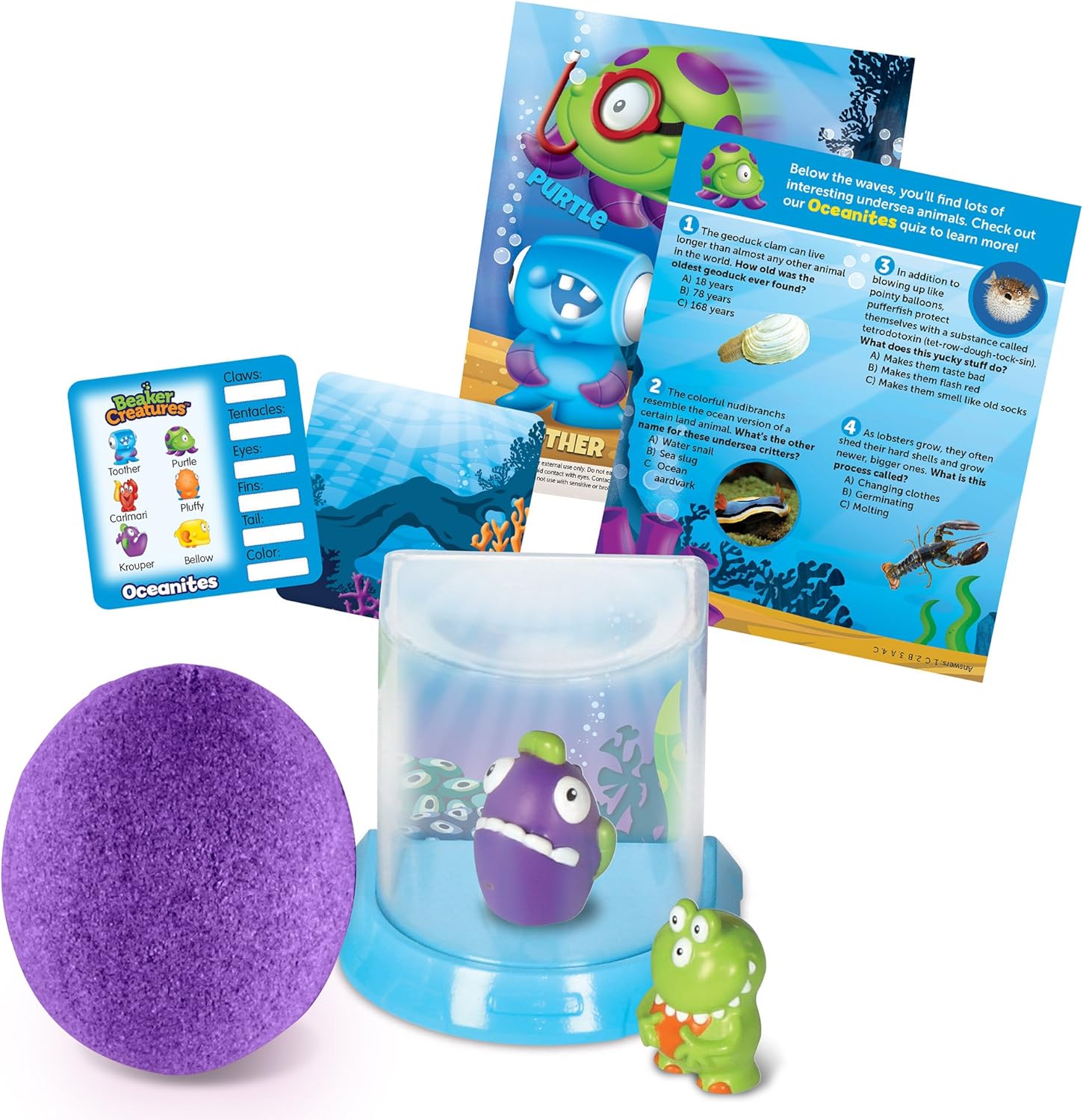 Learning Resources Beaker Creatures® 2 Pack With Bio-Home Toy - Image 3