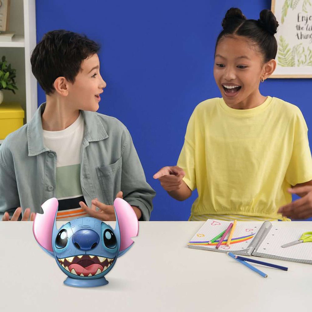 Ravensburger Stitch 72 pc Head w/Ears 3D Puzzle - Image 7