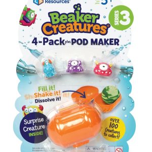 Learning Resources Beaker Creatures® 4-Pack plus Pod Maker, Series 3 Poster