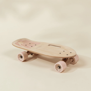 Coco Village Kids’ Wooden Skateboard with Handle – Bloom Toy