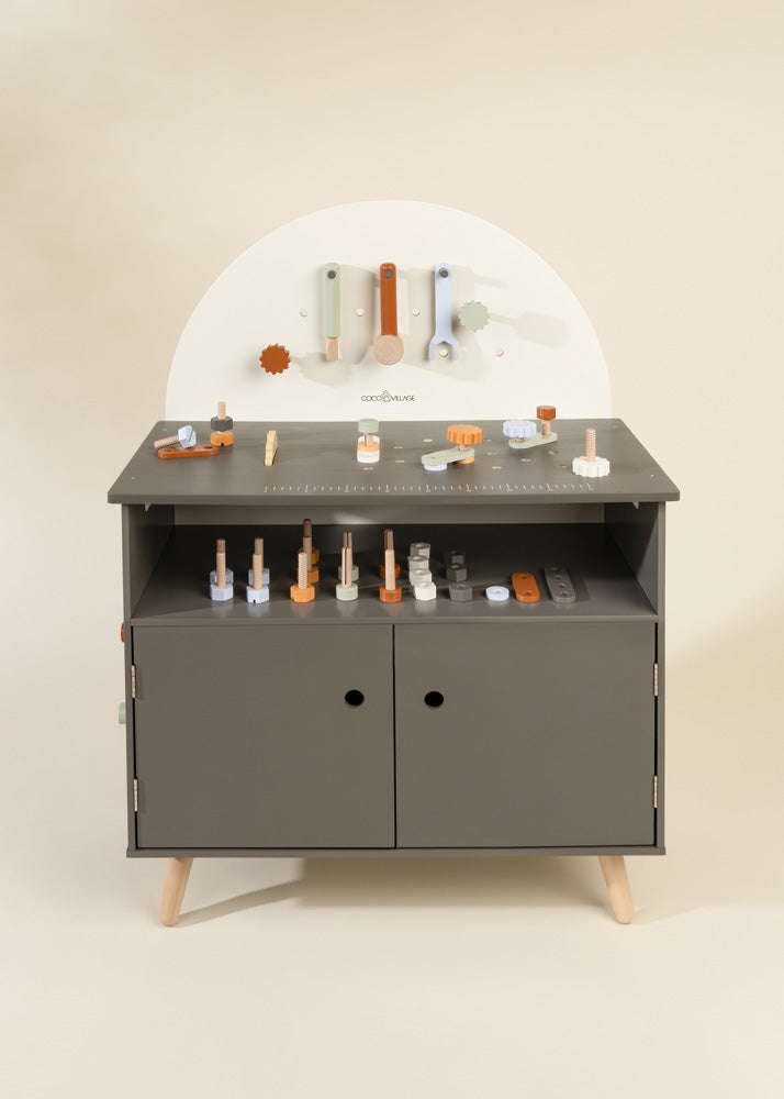 Coco Village Wooden Workbench Playset Soap - Image 19