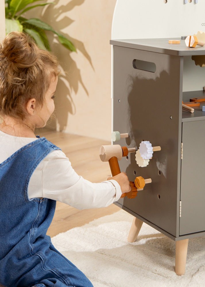 Coco Village Wooden Workbench Playset Soap - Image 16