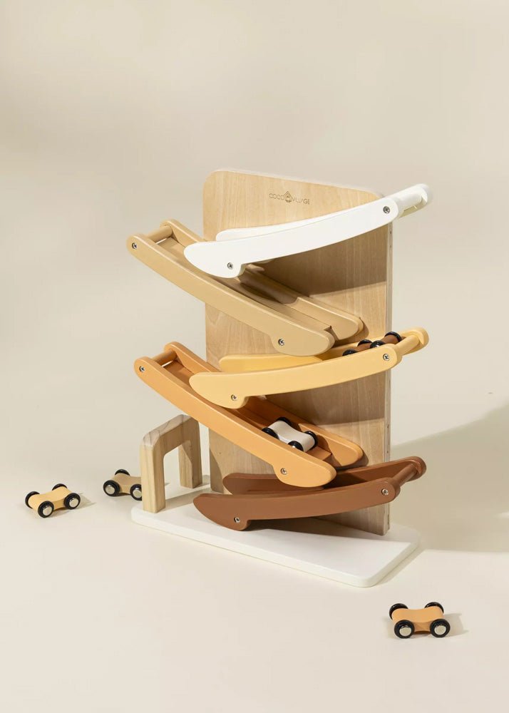 Coco Village Wooden Car Glidder Track Toy