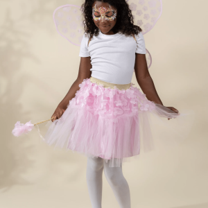 Coco Village Flower Tutu, Wings & Wand Costume 7-8Y Toy