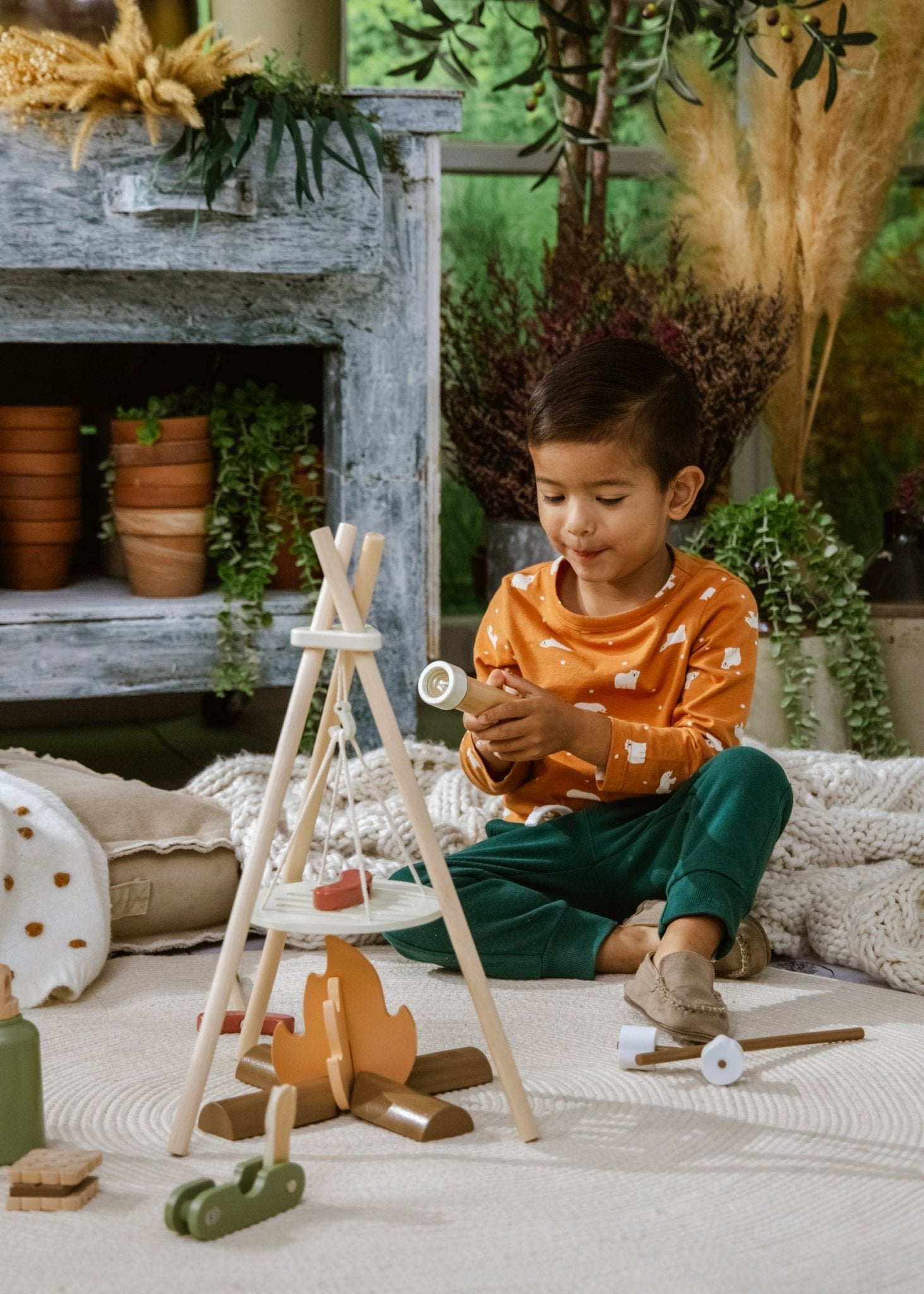 Coco Village Wooden Camping Playset Utensil - Image 4