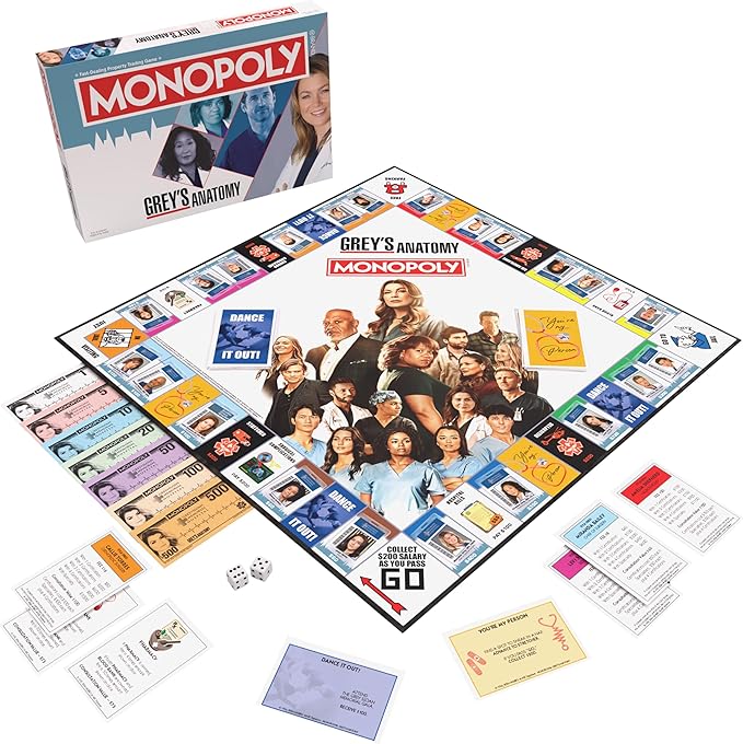 Hasbro Monopoly Grey's Anatomy Puzzle - Image 2