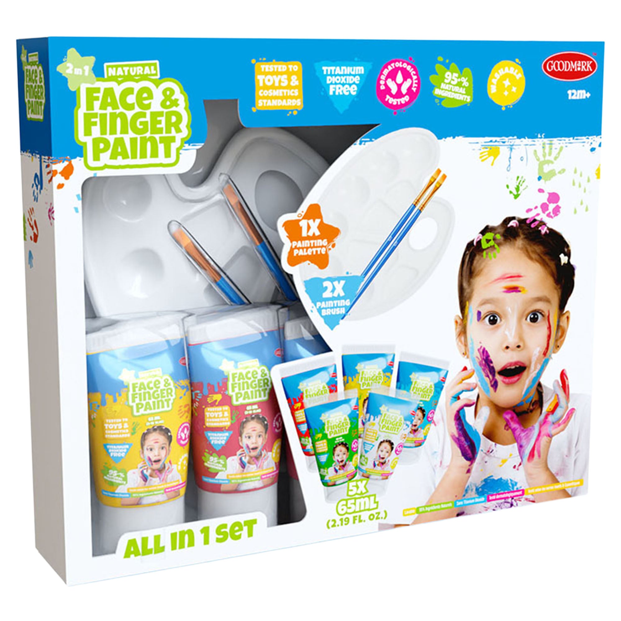 Natural Face & Fingerpaint - All in One Set Soap - Image 9