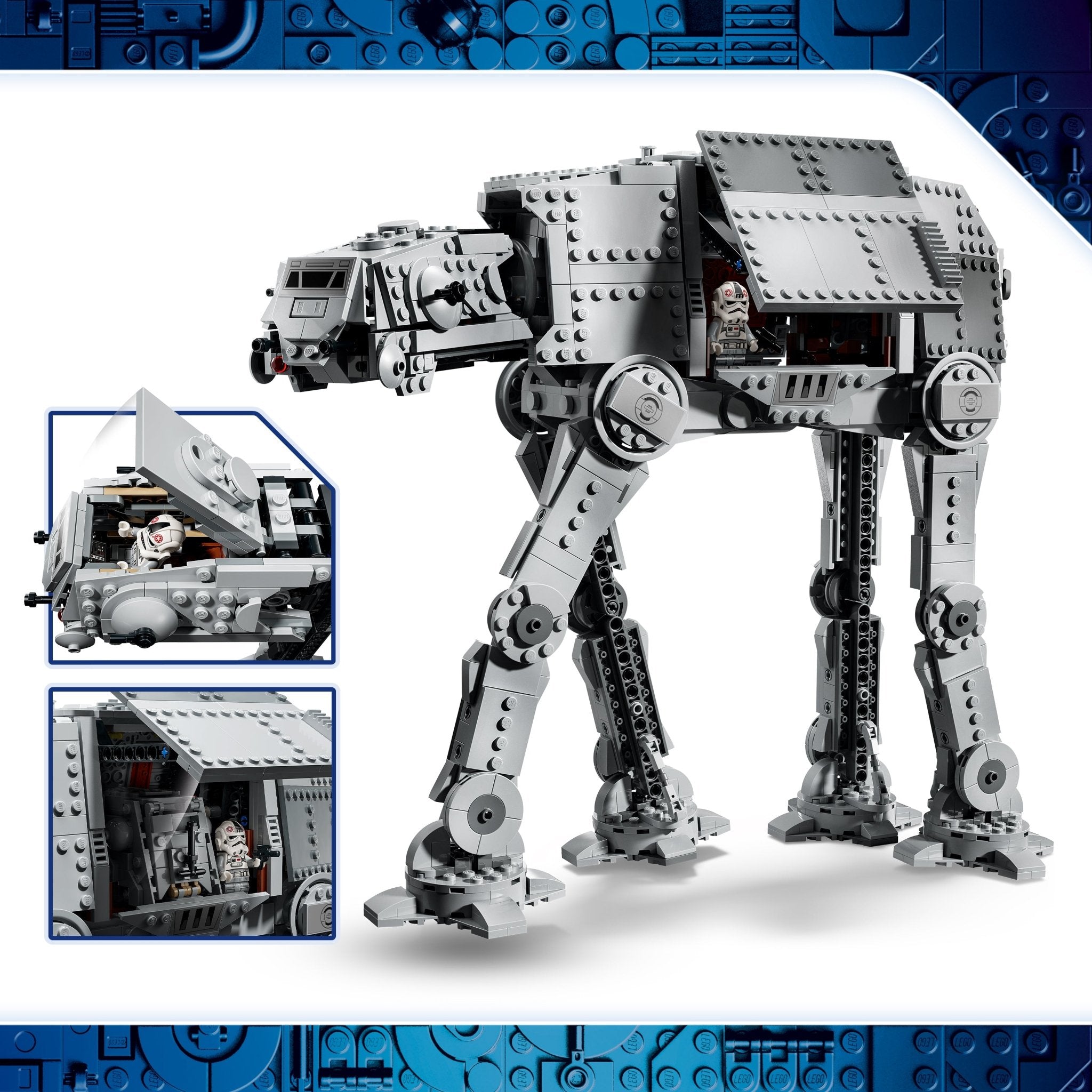 LEGO® Star Wars Imperial Remnant AT-AT with INT-4 75454 Toy - Image 5