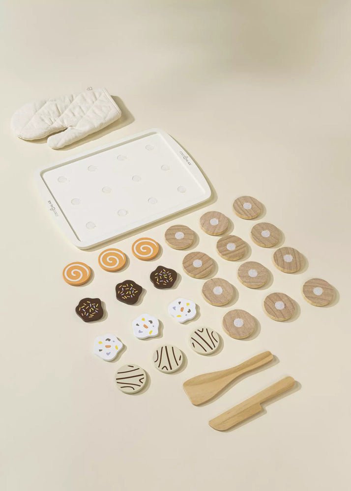 Coco Village Wooden Cookies Playset and Accessories Toy - Image 4
