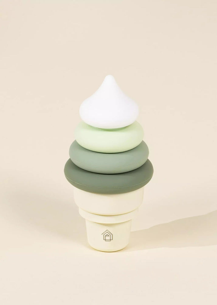 Coco Village 3 Sets of Silicone Stackable IceCream Cones 18 pcs Cream - Image 17