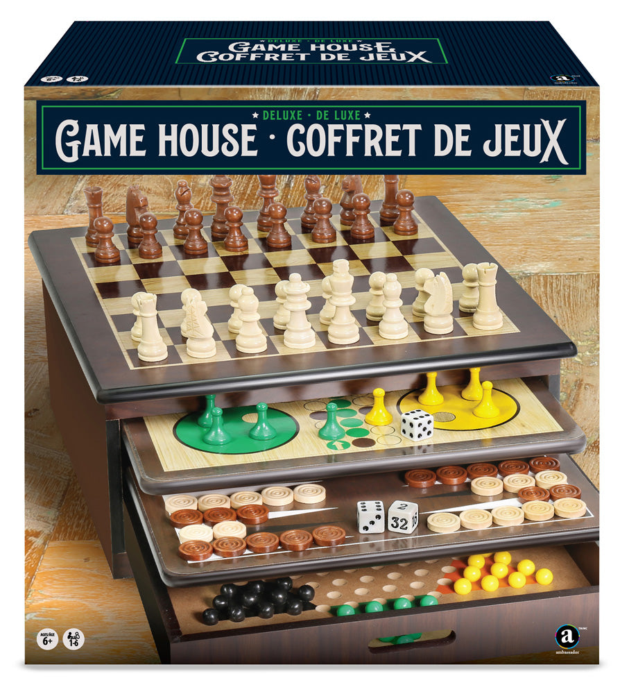 Craftsman Deluxe Wooden Game House - Image 7