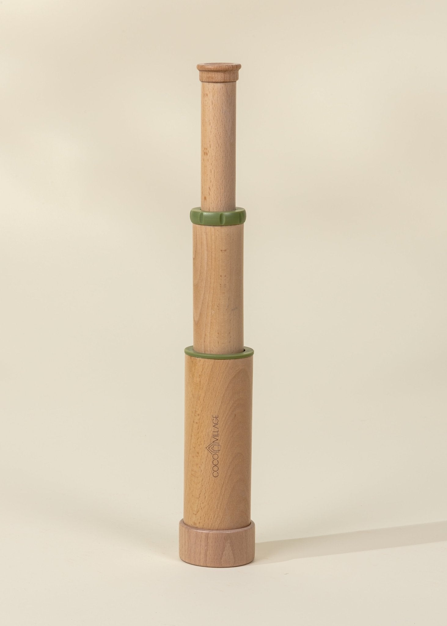 Coco Village Wooden Handheld Telescope – 20x Zoom Toy - Image 2