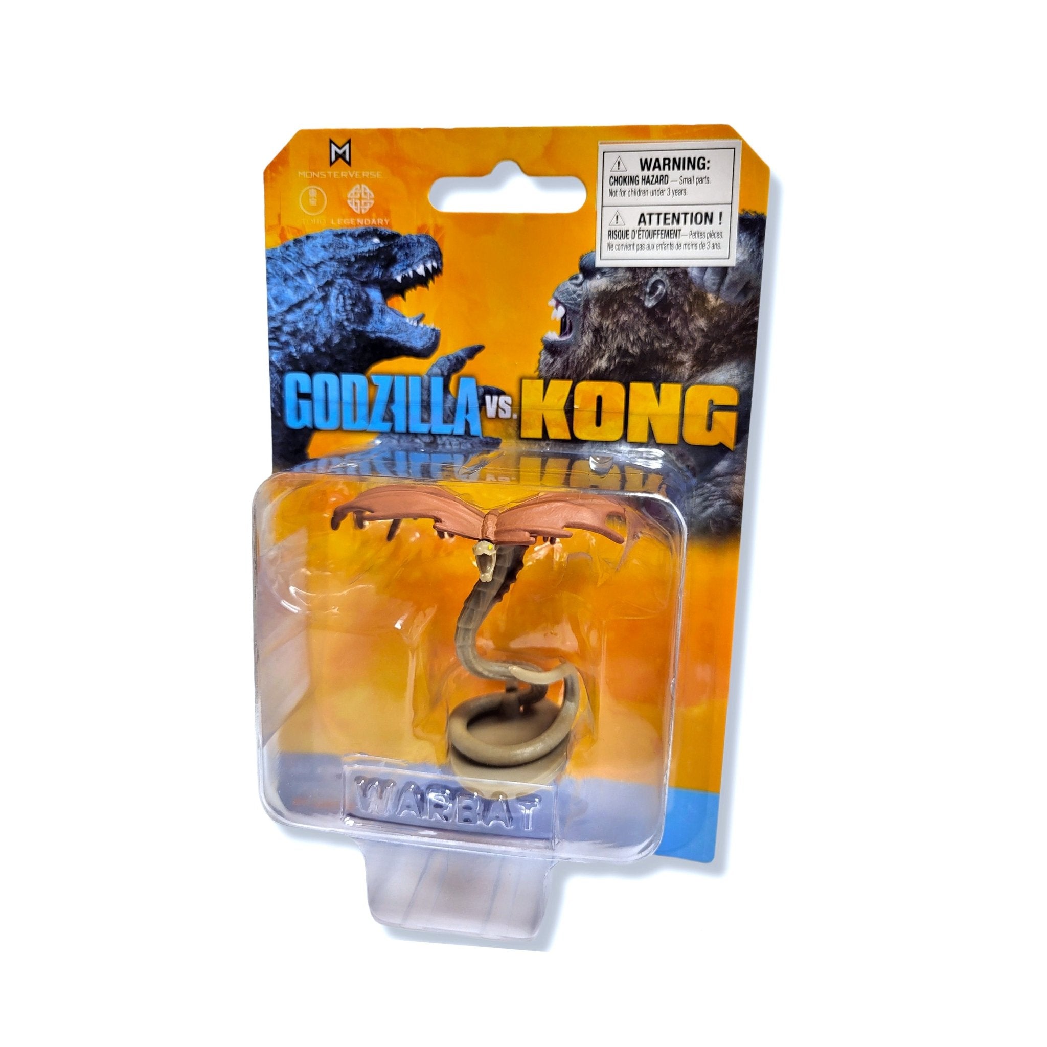Godzilla Monsterverse 2" Mini Warbat Toy