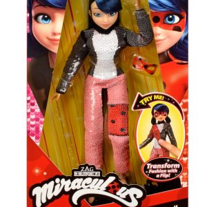 Miraculous Fashion Flip Marinette/Ladybug (Eng) Toy